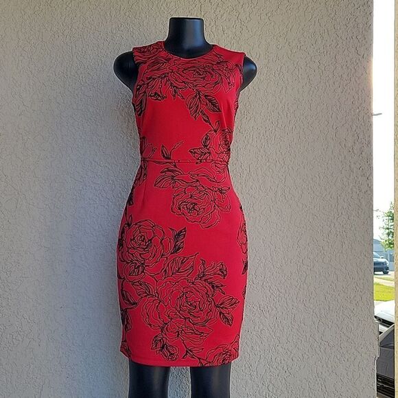 BRAND NEW VELVET FLEUR SLEEVELESS ROUNDNECK MINI WITH SPRINKLE ALL OVE DRESS - Picture 12 of 14